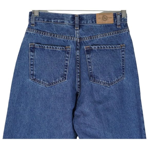 Eddie Bauer Jeans Womens Size 8 Blue Denim High Waist - Picture 1 of 12